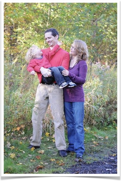 John, Nicole and Jonah Manley, TJ Dolan Park, Stratford, Ontario